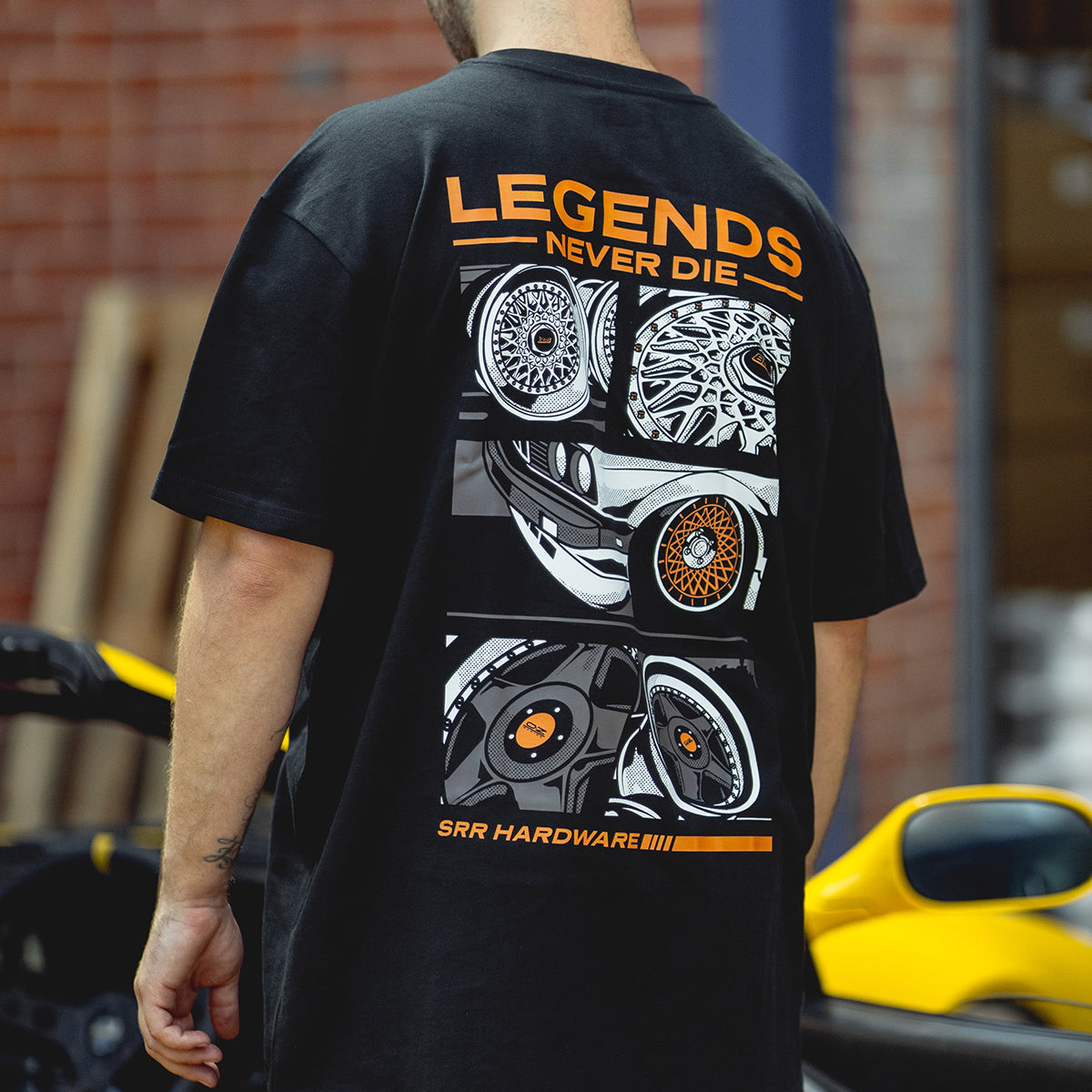 SRR 'Legends Never Die' T-Shirt