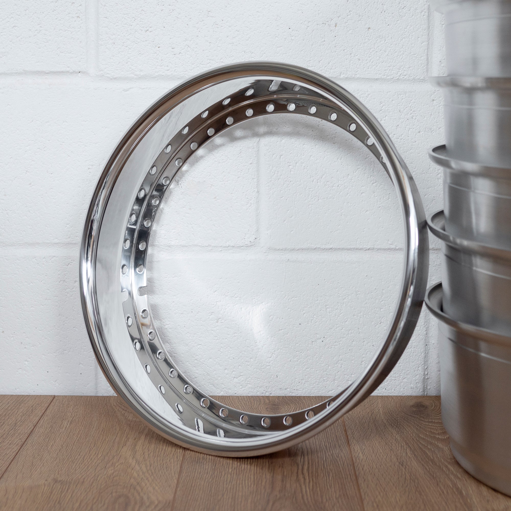 17" Advan racing - 40 Bolt Reverse Outer Wheel Lip