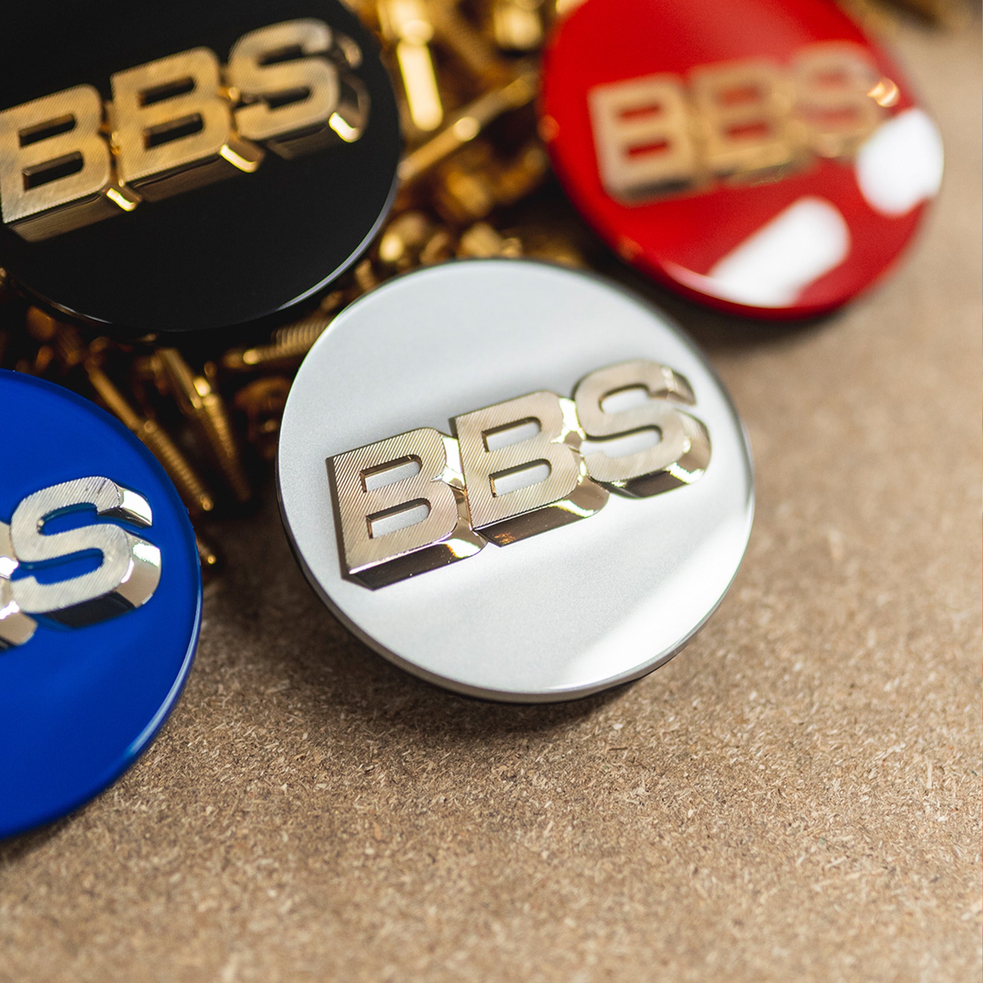 BBS Platinum/Gold 3D Caps