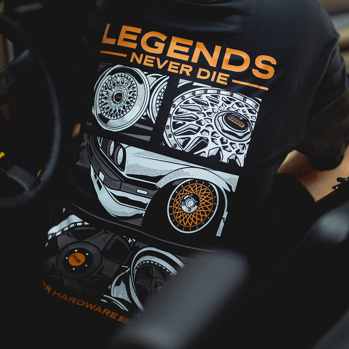 SRR 'Legends Never Die' T-Shirt