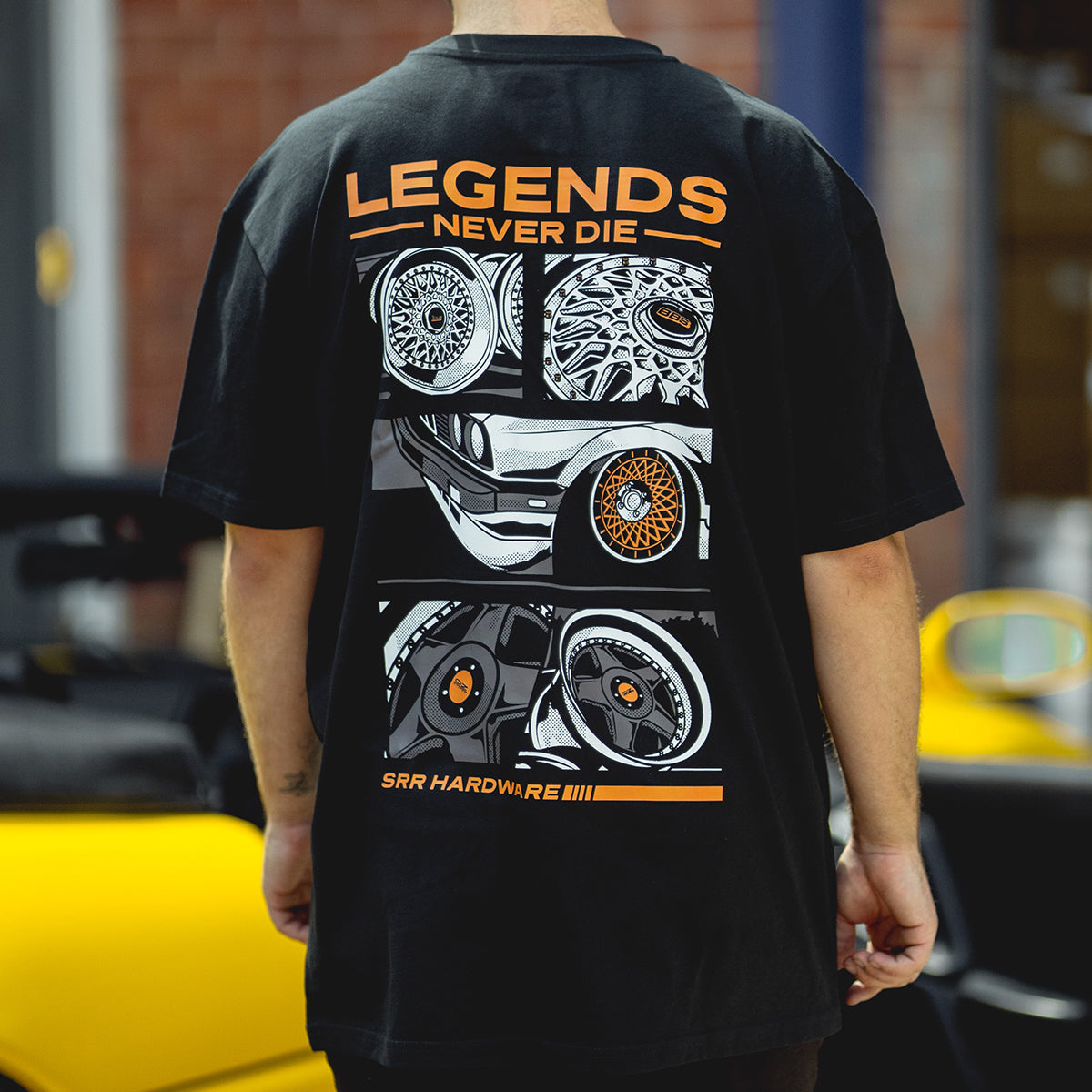 SRR 'Legends Never Die' T-Shirt