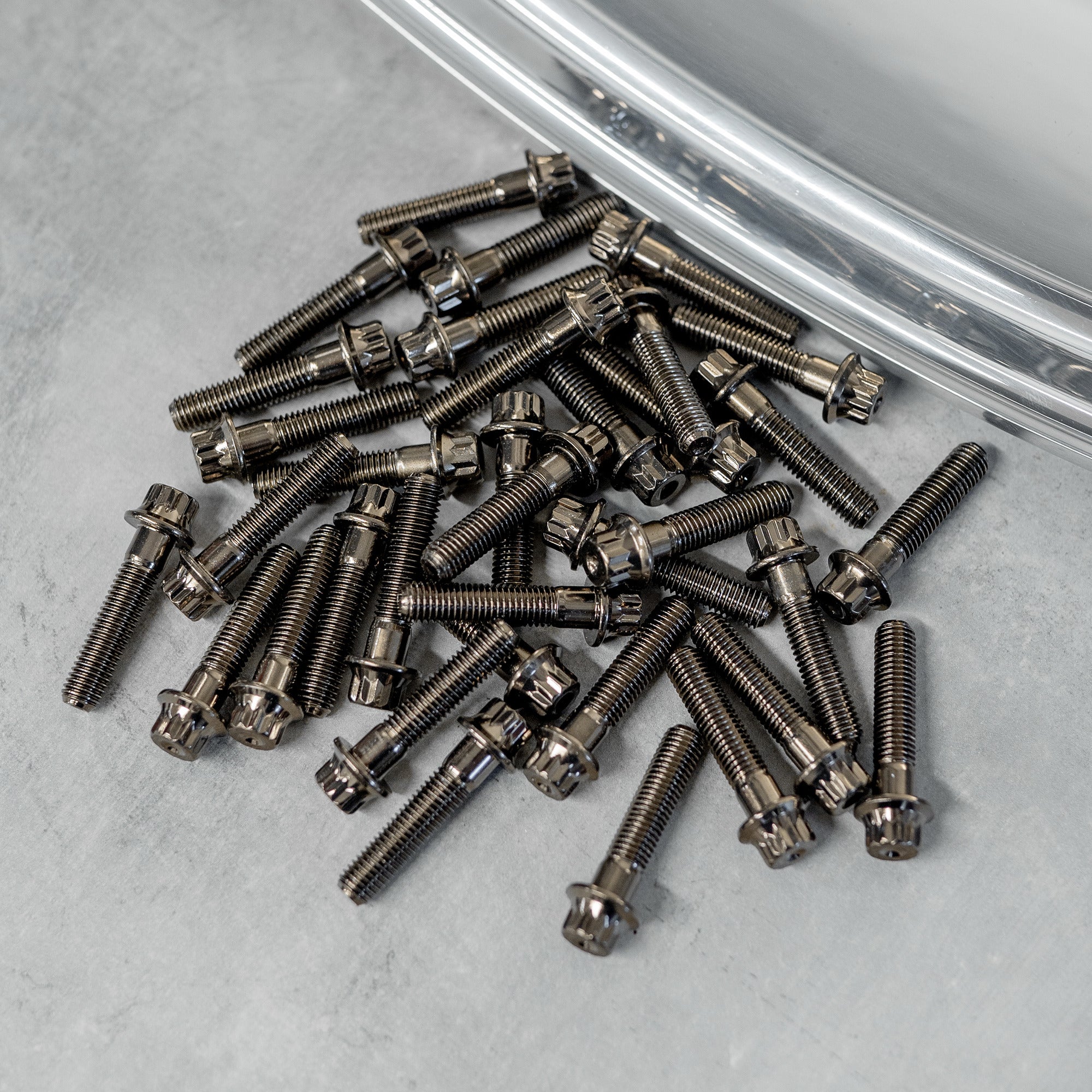 M7×32mm アルミホイール交換用ピアスボルト クロームメッキ BBS M7 