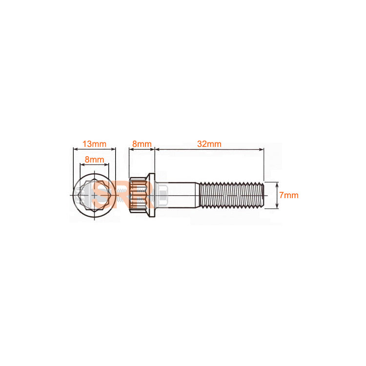 Chrome - M7 32mm