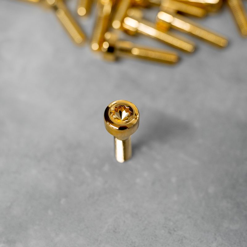 Gold - M7 29mm Steel Assembly Hardware (WEDS/Work Style)