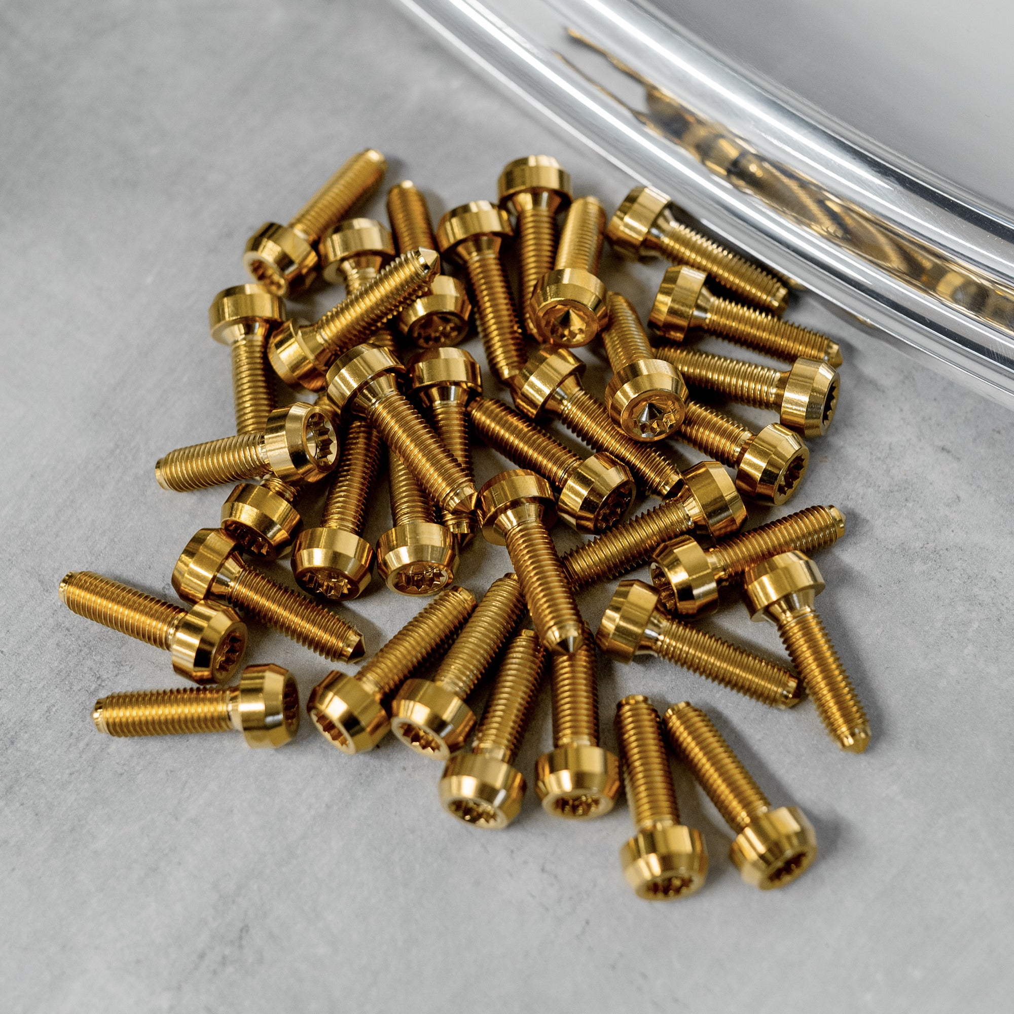 Gold M7 24.5mm Titanium
