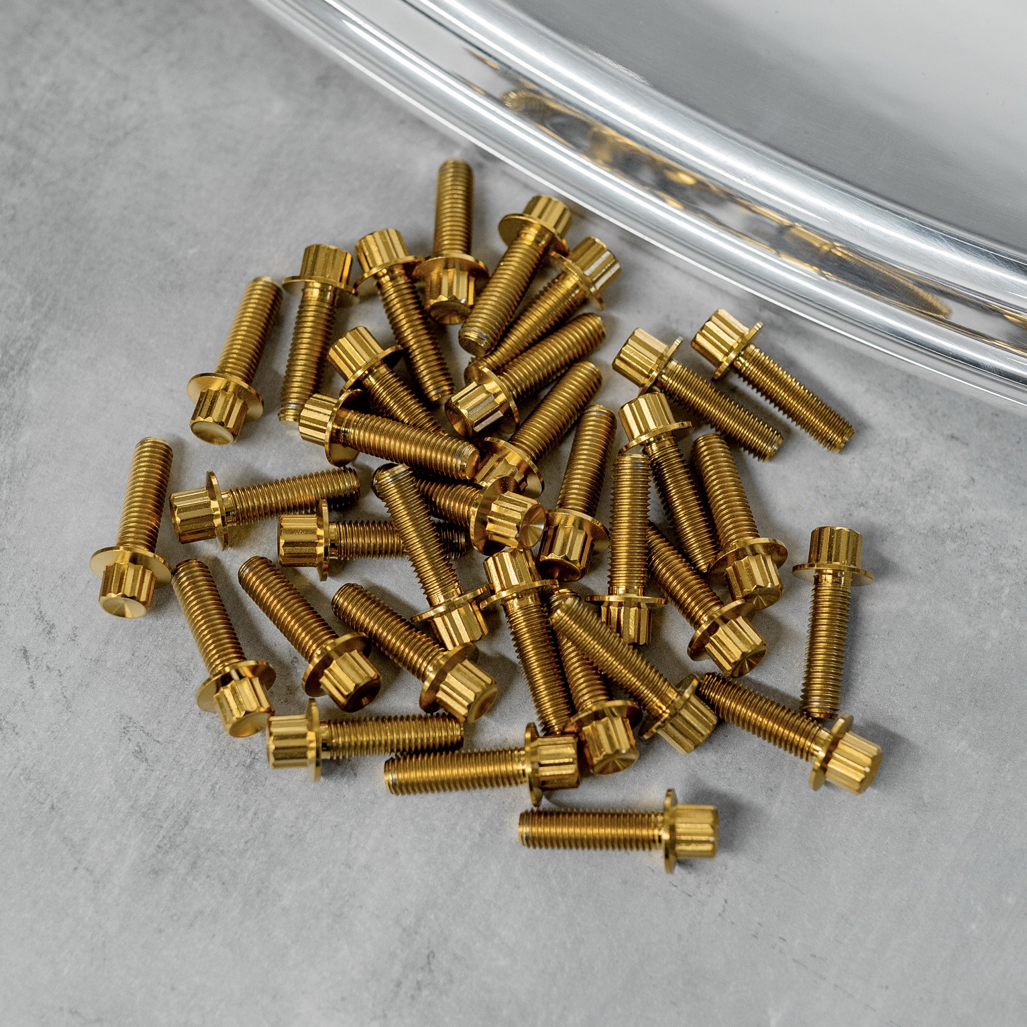 Gold M7 24mm Titanium