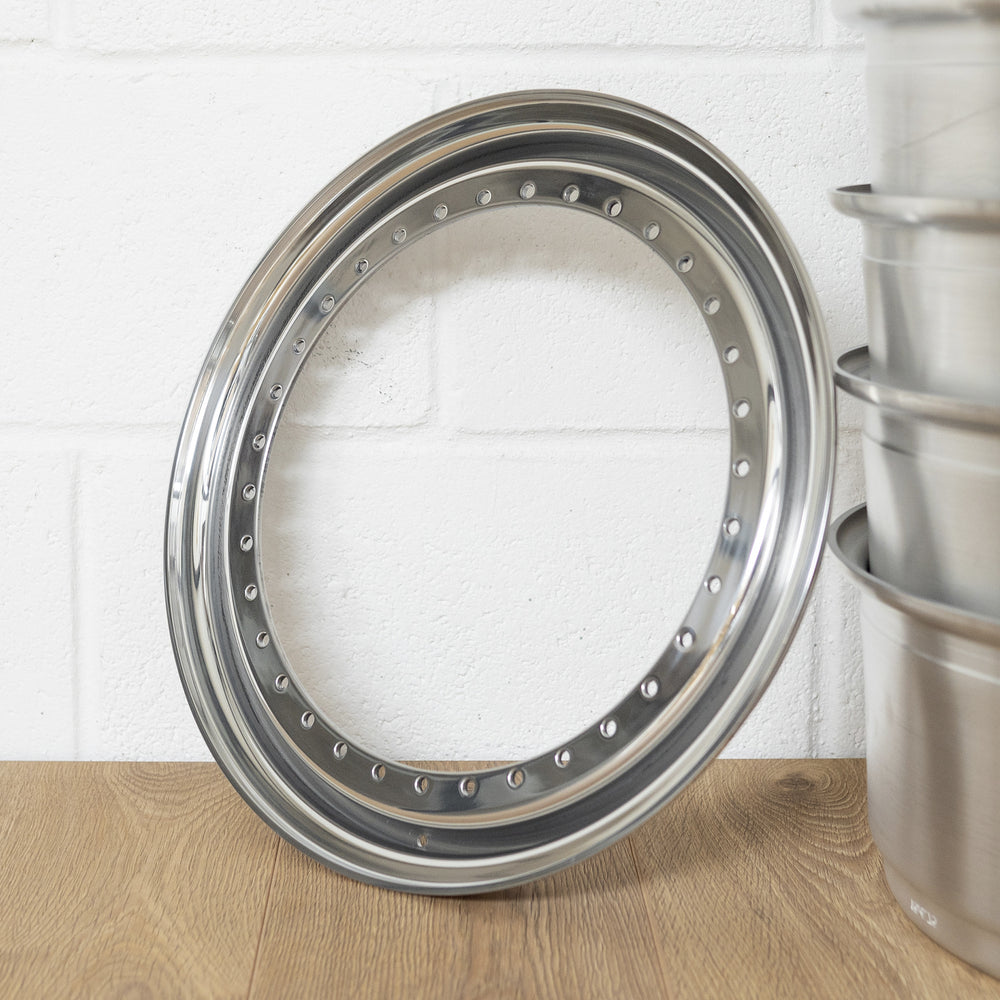 4 Inch Lip Rim BBS - Outer Wheel Lips and Inner Wheel Barrels